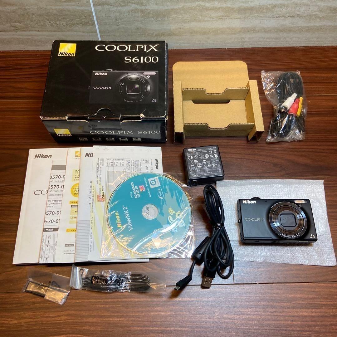 Nikon coolpix S6100 デジカメ ほぼ新品 4052