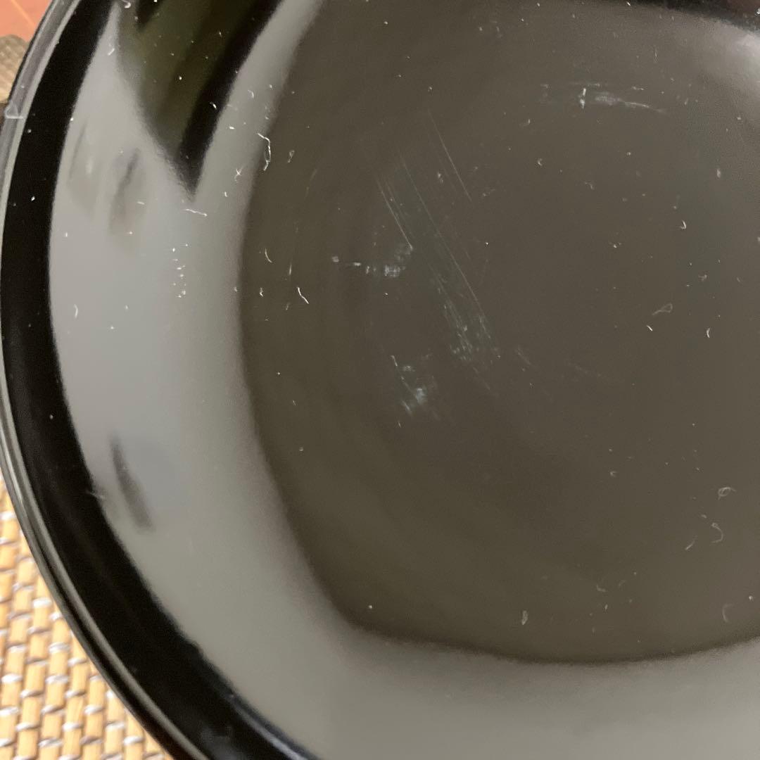 【未使用】辰三作　会津塗　柏葉　蒔絵　特選　腰高　吸物椀　汁椀　5客