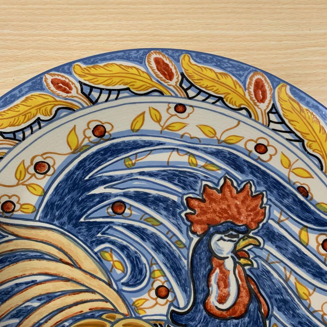 ニワトリ　　皿　　西洋　ビンテージ　骨董品　アンティーク　インテリア