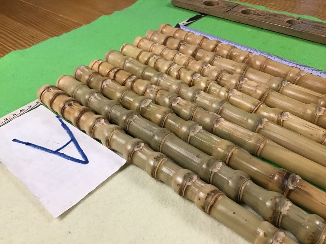 釣り具・その他グリップ用布袋竹「太・極上物・芽取り済み」9本セットA