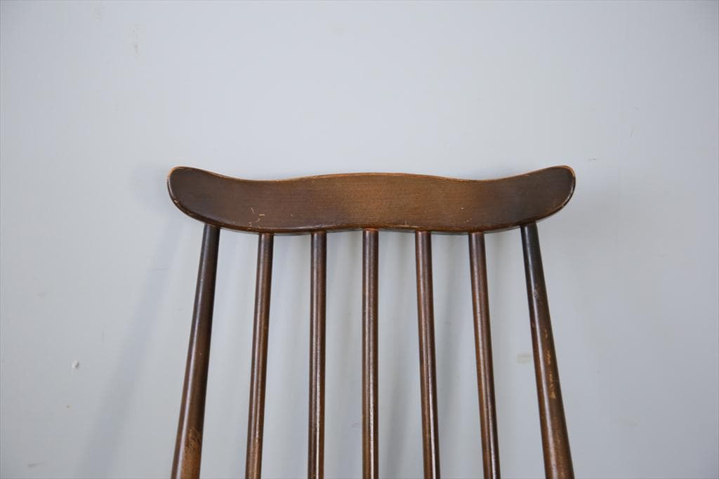 英国アンティークアーコールゴールドスミスアームチェア/ダイニングイス92-260