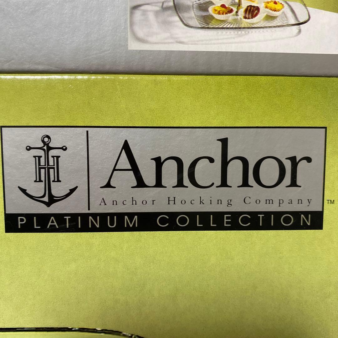 Anchor Hocking ケーキスタンド Set