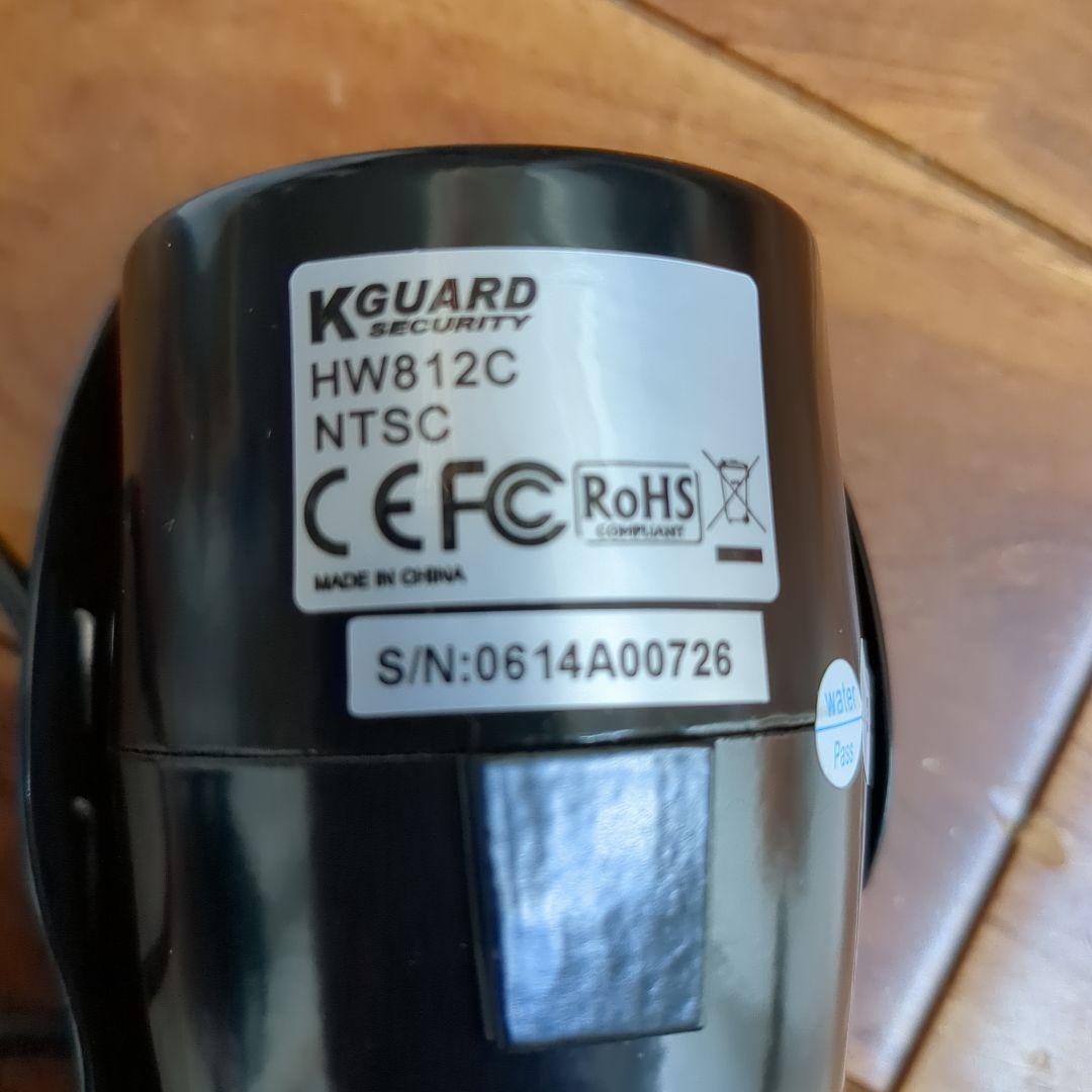 KGUARD セキュリティカメラ RCA端子