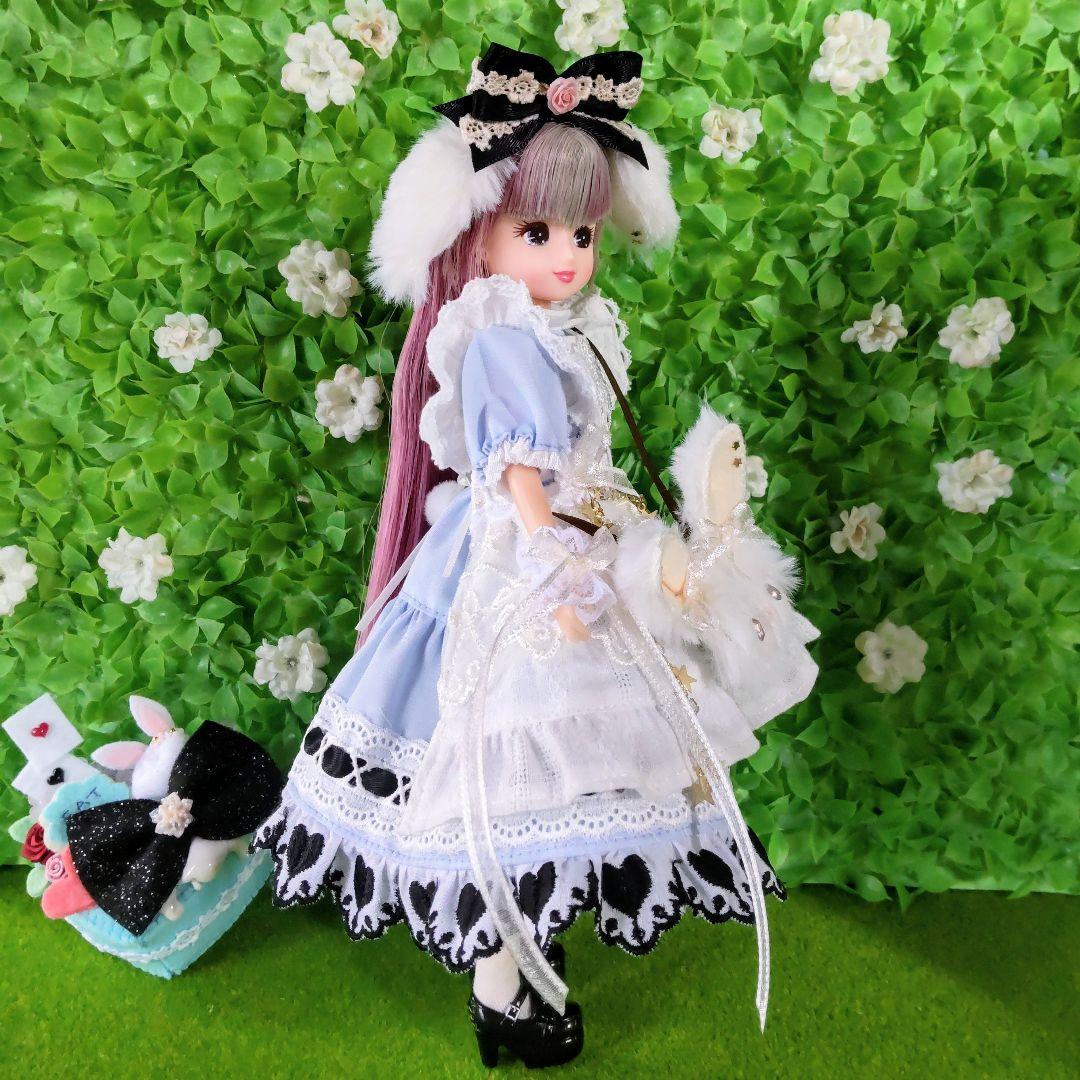 リカちゃん服 27cmドール うさぎの国のアリス　♡アリス♡