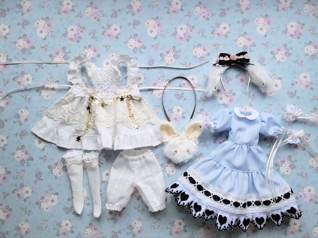 リカちゃん服 27cmドール うさぎの国のアリス　♡アリス♡