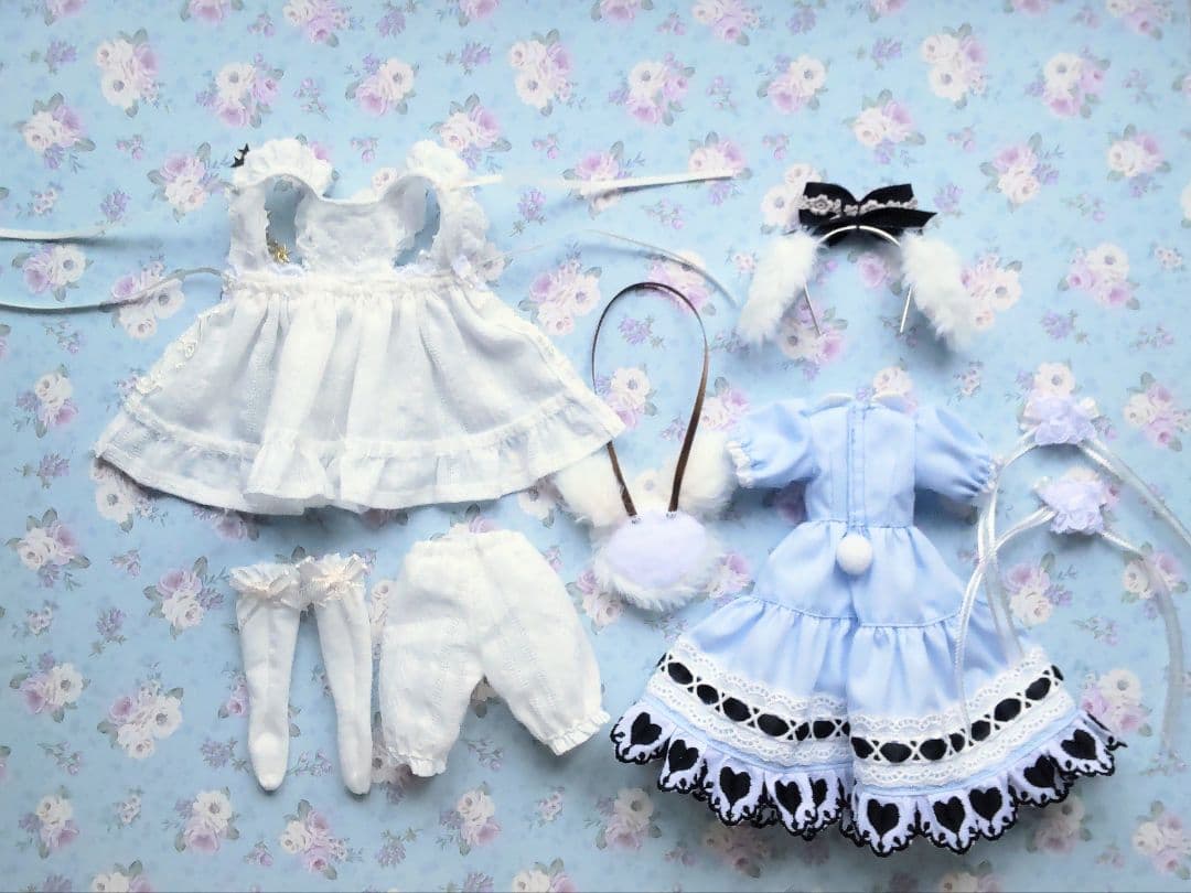 リカちゃん服 27cmドール うさぎの国のアリス　♡アリス♡