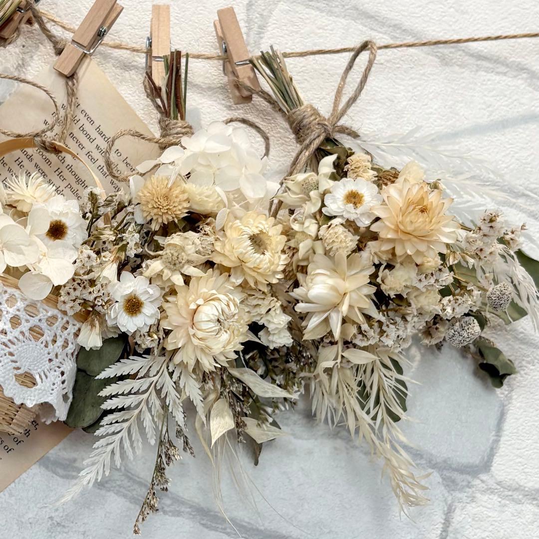 【ちぃ☆❁¨̮】ドライフラワーガーランド❁6点おまとめ❁⃘*.゜