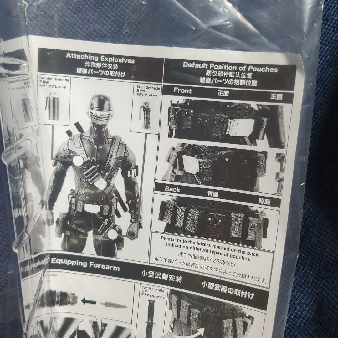 1/6 12インチサイズ threezero G.I.ジョー スネークアイズ