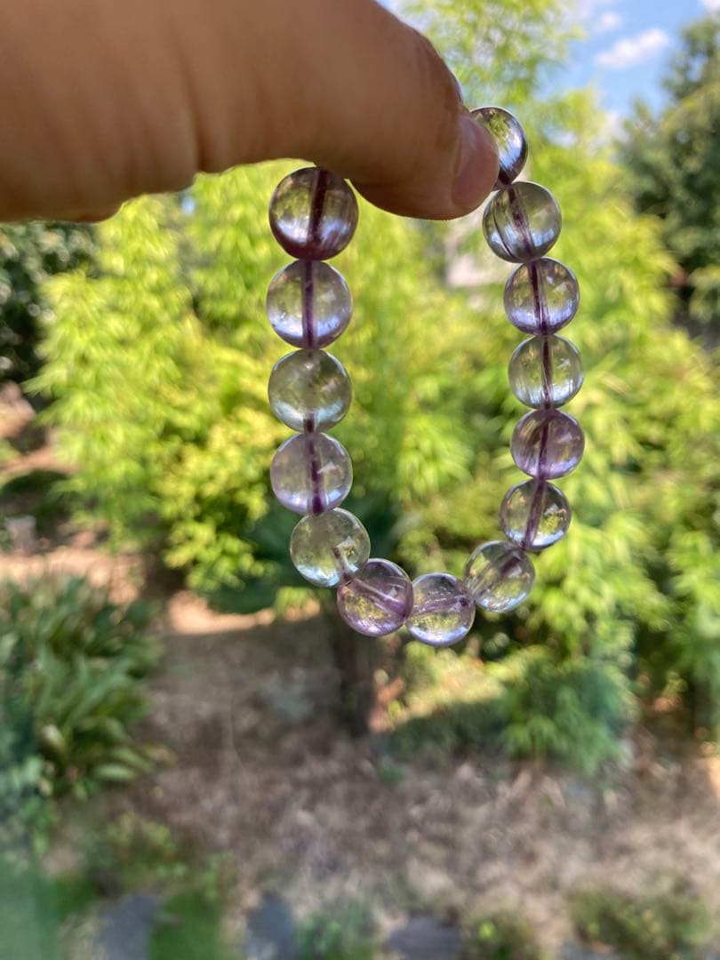 クンツァイト　トリフェーン　ヒデナイト　ブレスレット