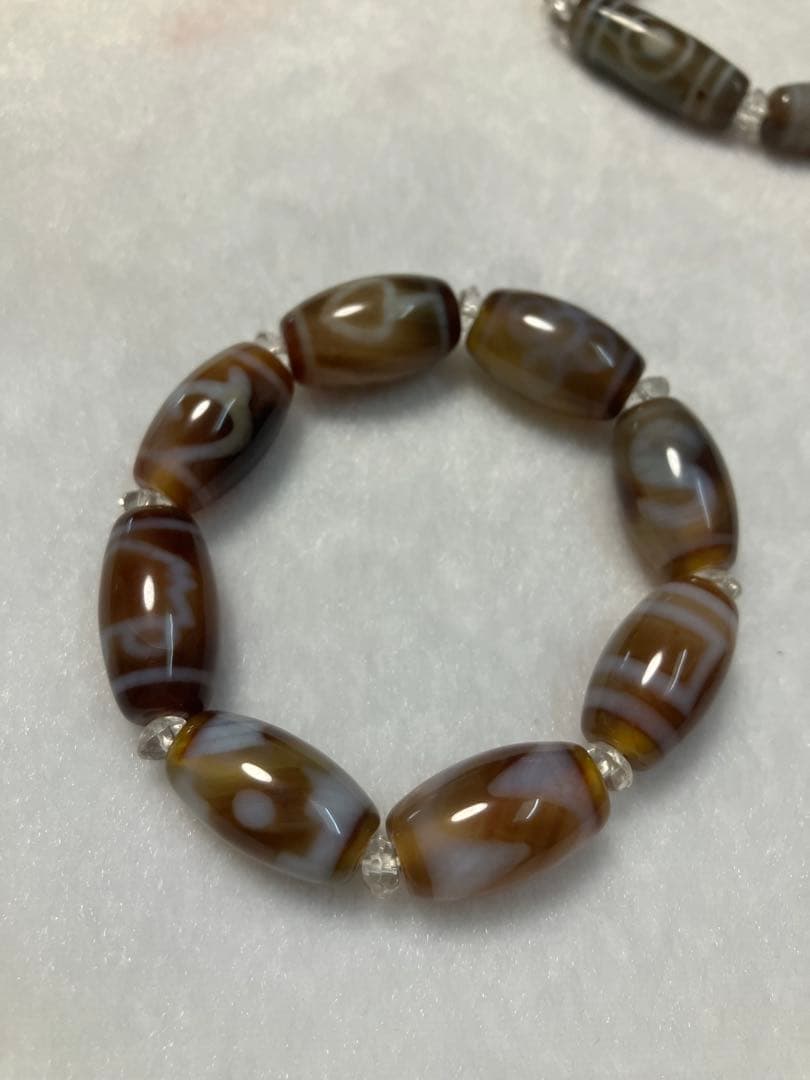 開運　天珠ブレスレット　５本セット　内径16cm前後