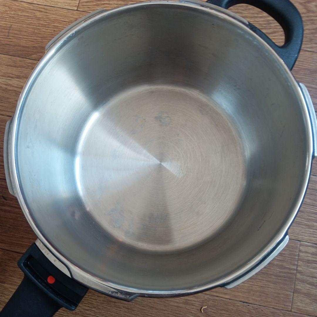 Fissler フィスラー ビタビット4.5L 圧力鍋 IH対応 蒸し器付