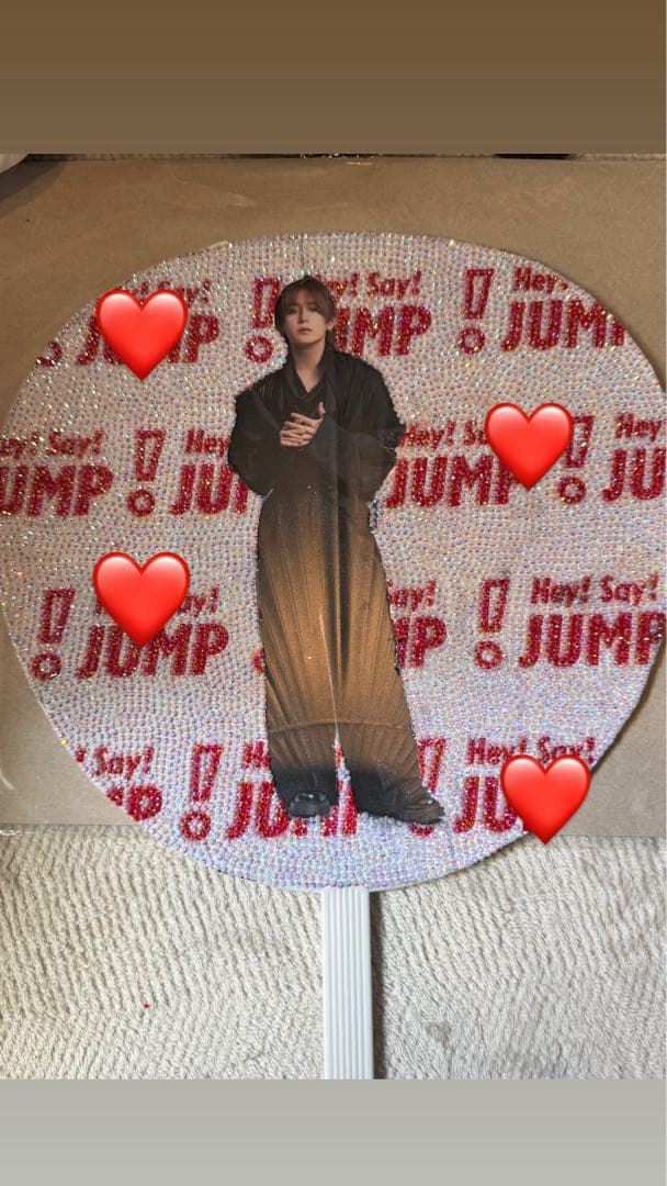 山田涼介　デコうちわ　ssay!