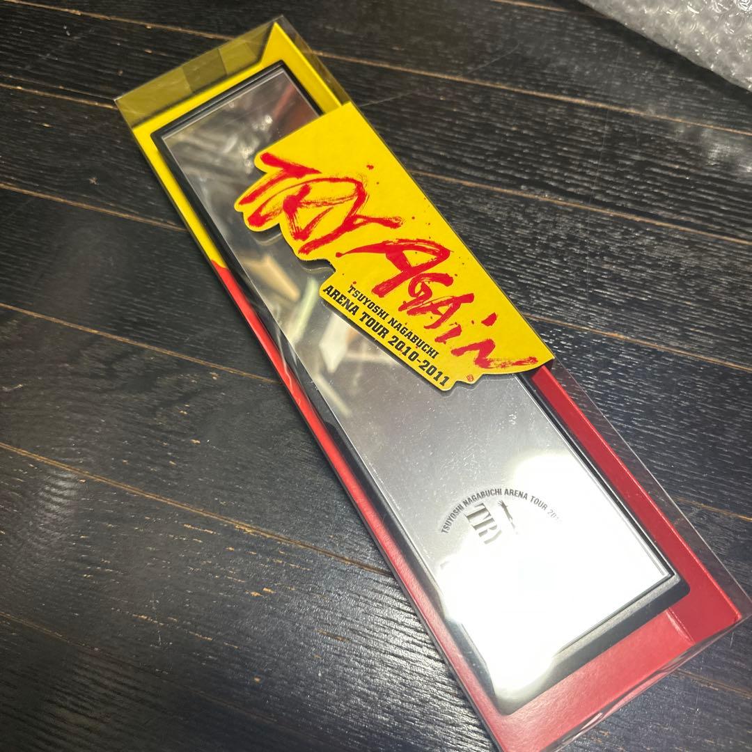 新品未使用　長渕剛　ルームミラー　バッグミラー　公式グッズ　当時品