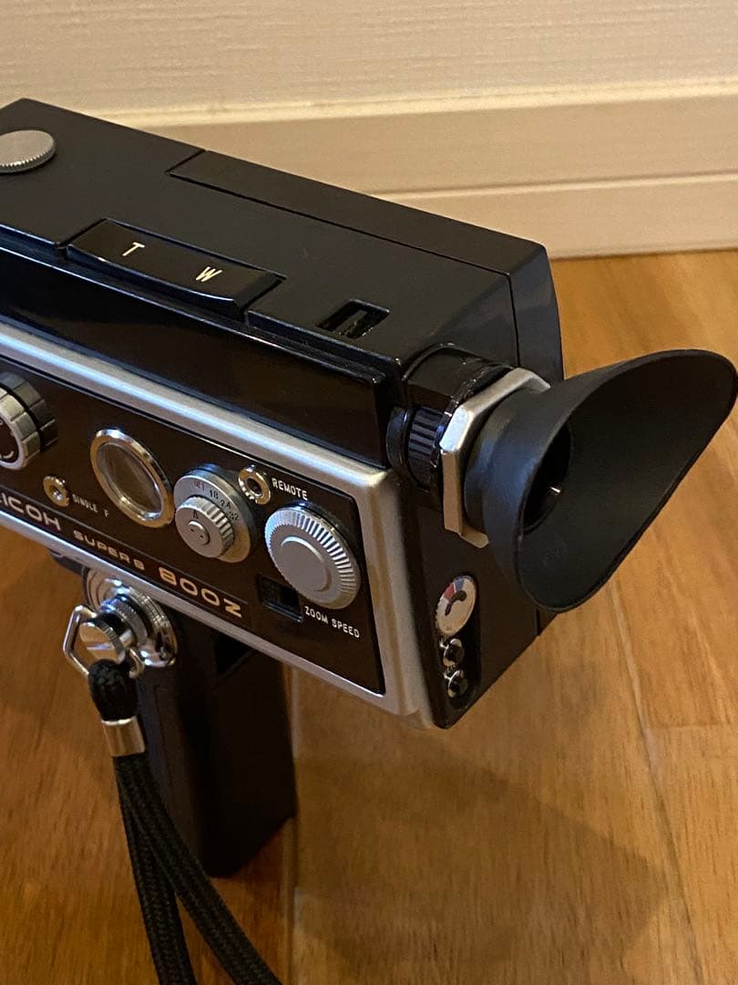 【昭和レトロ】8ミリフィルムカメラ　RICOH SUPER8 800Z