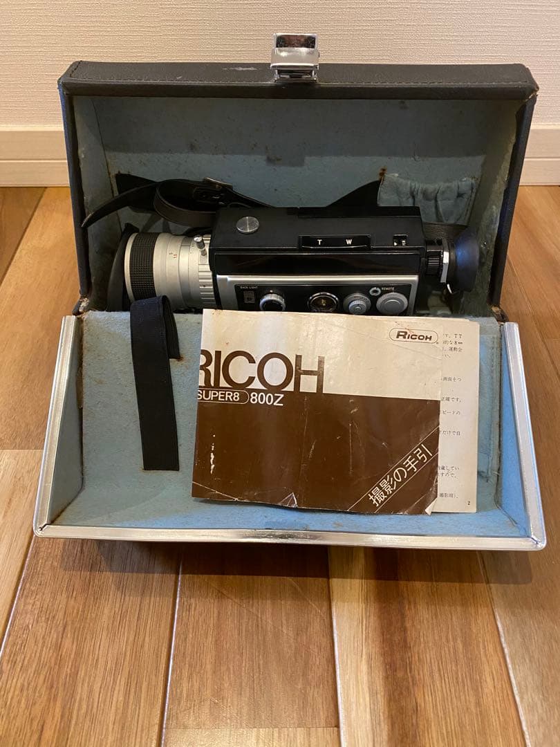 【昭和レトロ】8ミリフィルムカメラ　RICOH SUPER8 800Z