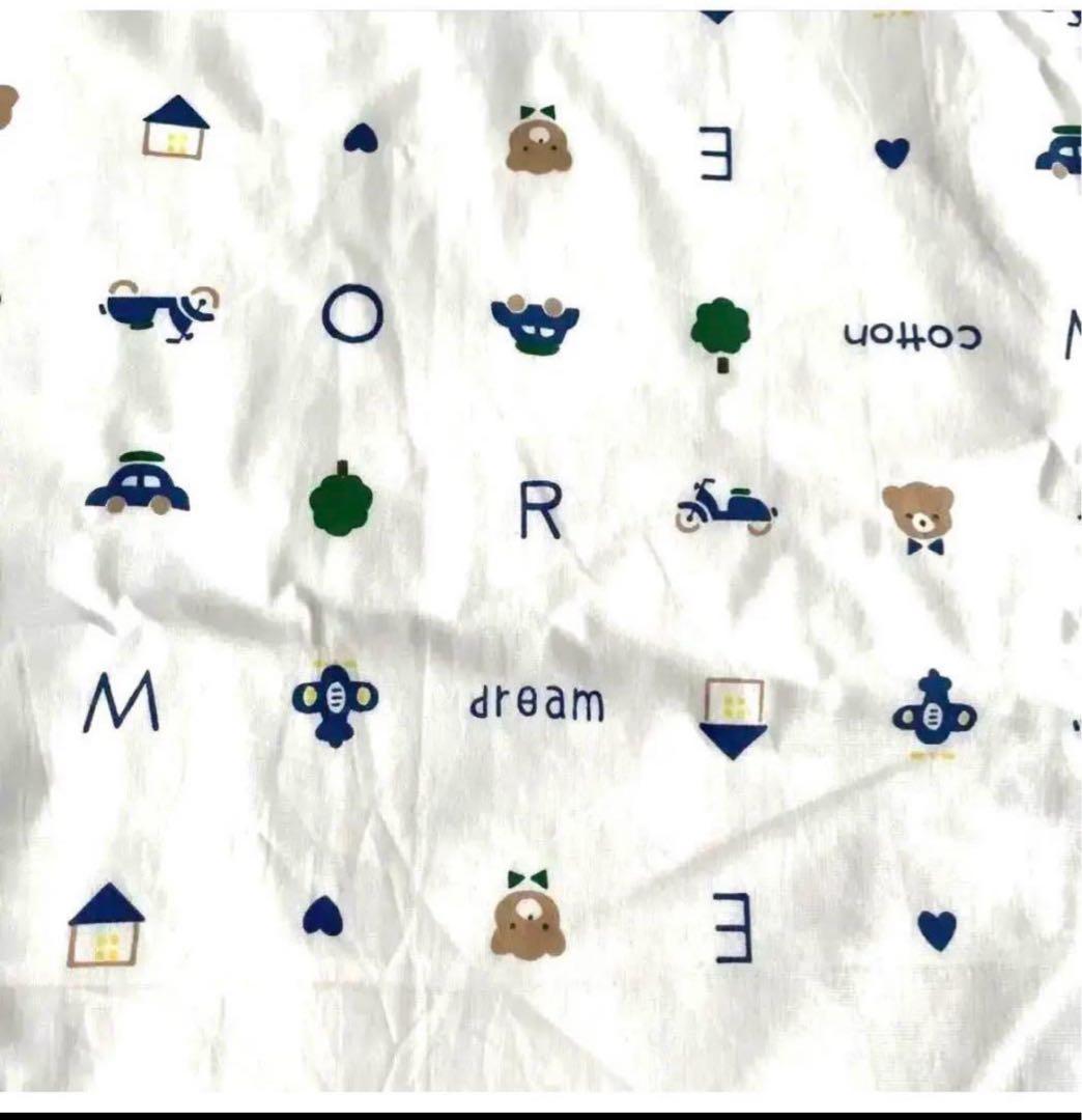 【新品】ハンドメイド クイーン ダブル掛け布団、シングル敷布団カバーセット