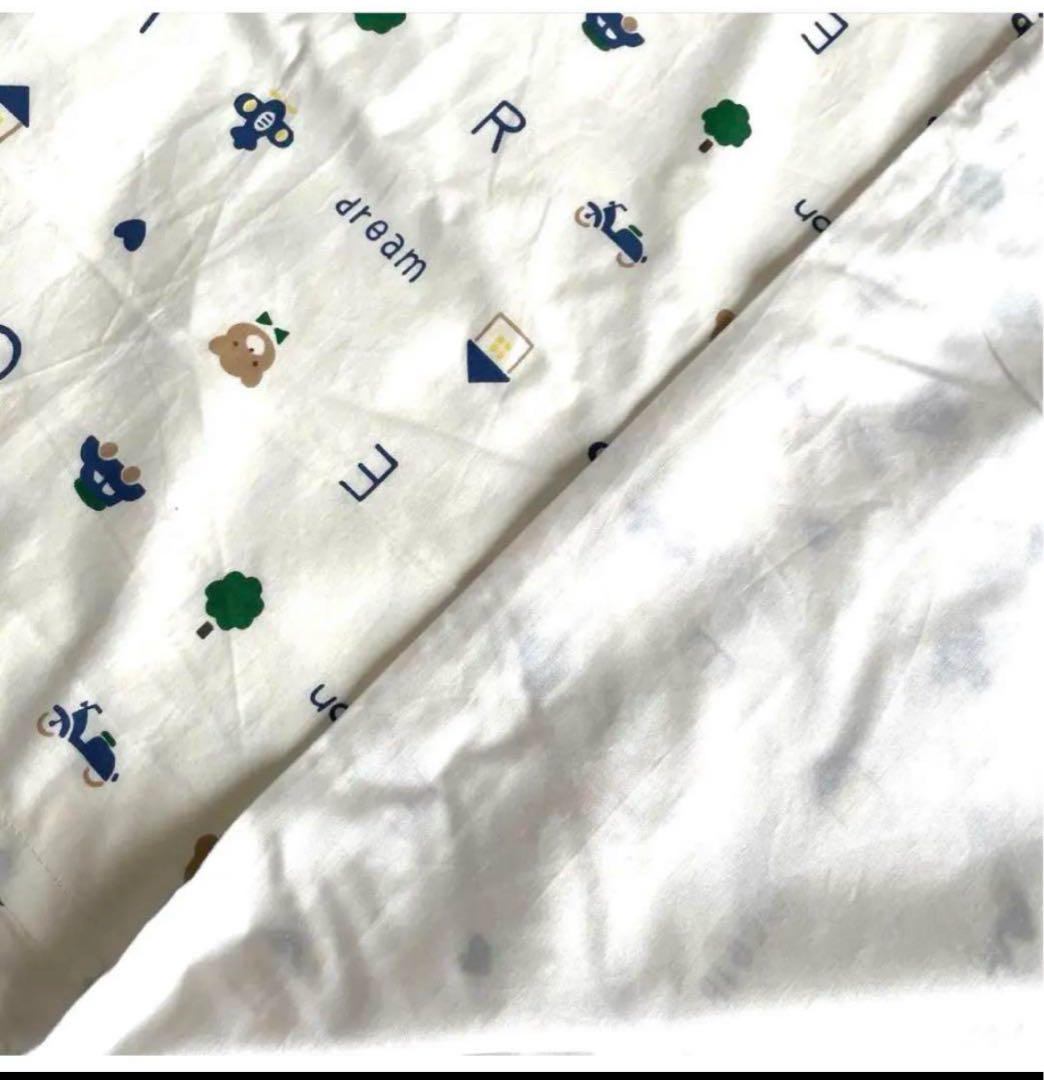 【新品】ハンドメイド クイーン ダブル掛け布団、シングル敷布団カバーセット