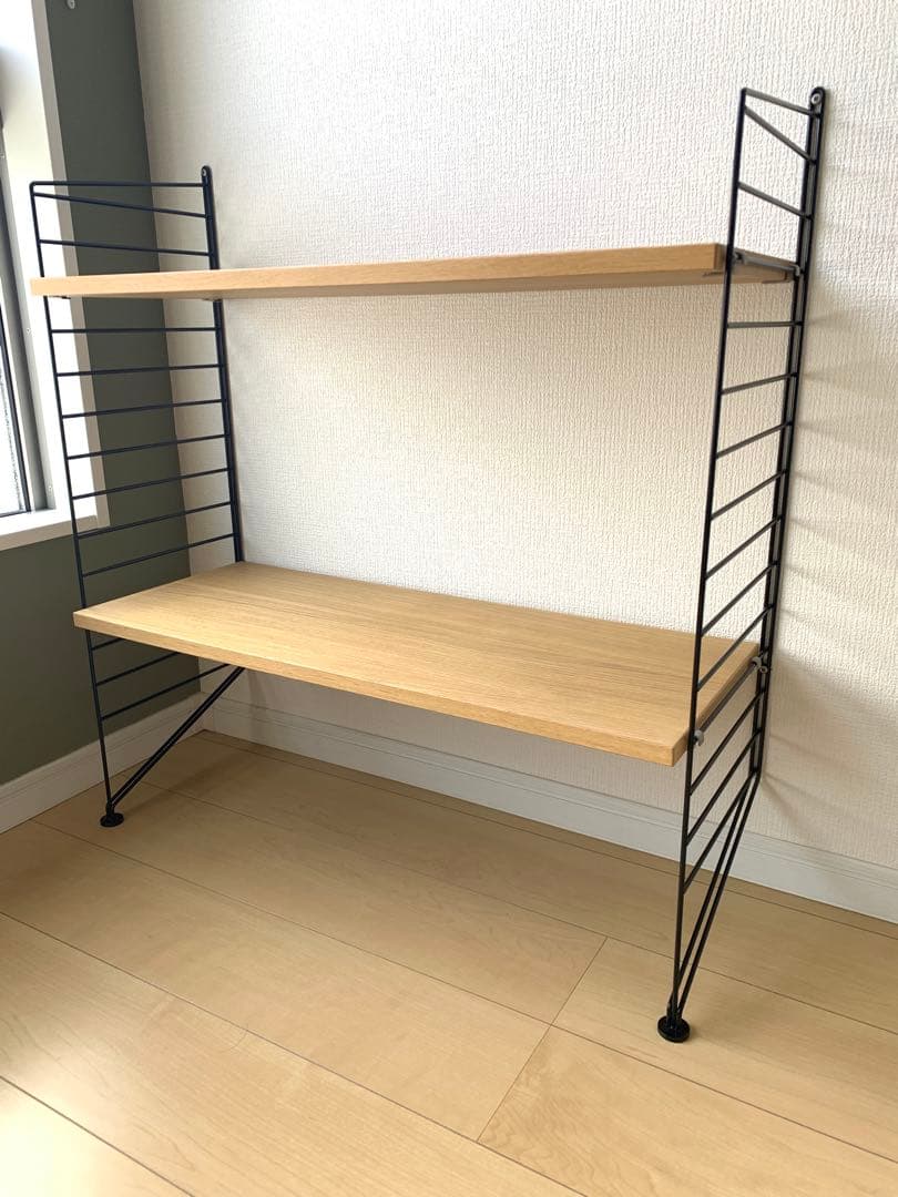 string（ストリング）78×30 オーク×ブラックフレーム★北欧