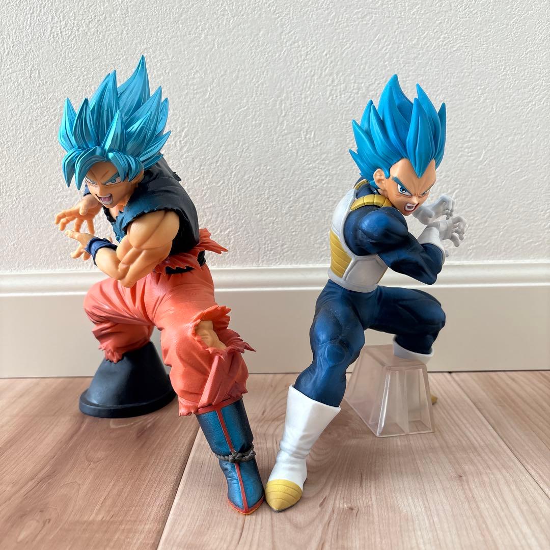 ドラゴンボール超フィギュア 孫悟空 MAXIMATIC ベジータ 一番くじ