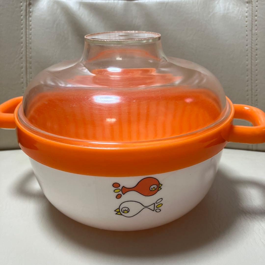 昭和レトロ　キッチン用品３点セット　食品保存容器　お盆　年代物　レトロポップ