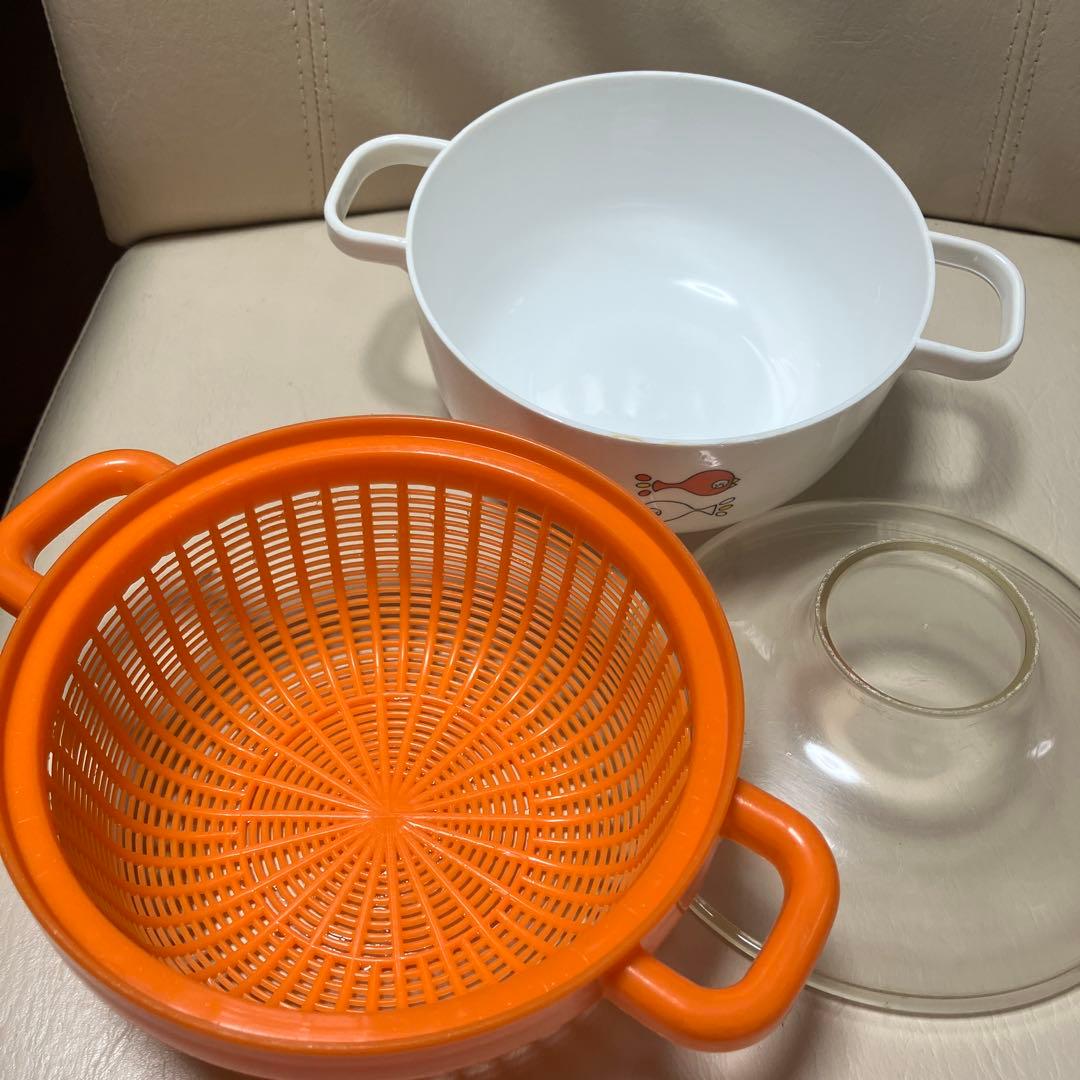 昭和レトロ　キッチン用品３点セット　食品保存容器　お盆　年代物　レトロポップ