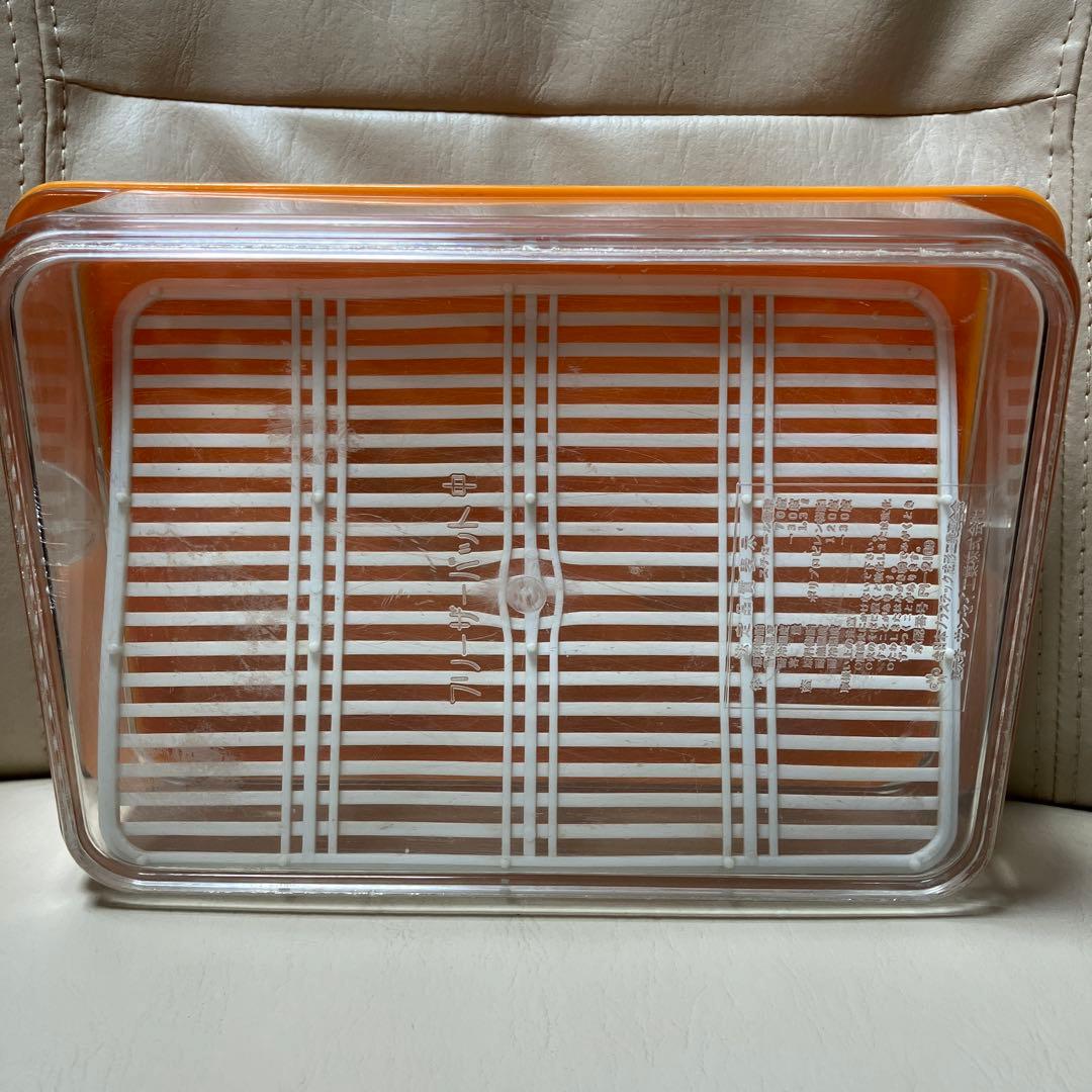 昭和レトロ　キッチン用品３点セット　食品保存容器　お盆　年代物　レトロポップ