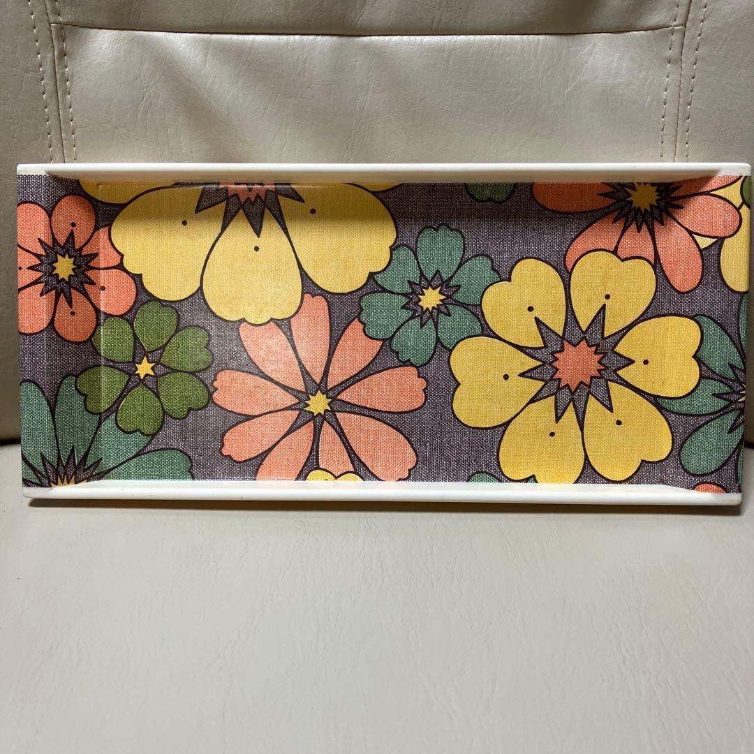 昭和レトロ　キッチン用品３点セット　食品保存容器　お盆　年代物　レトロポップ