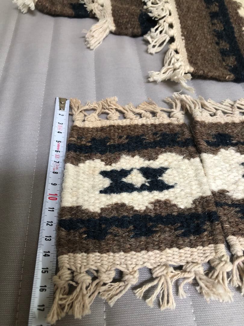 Ansh テーブルマット×4枚 + コースター×4枚