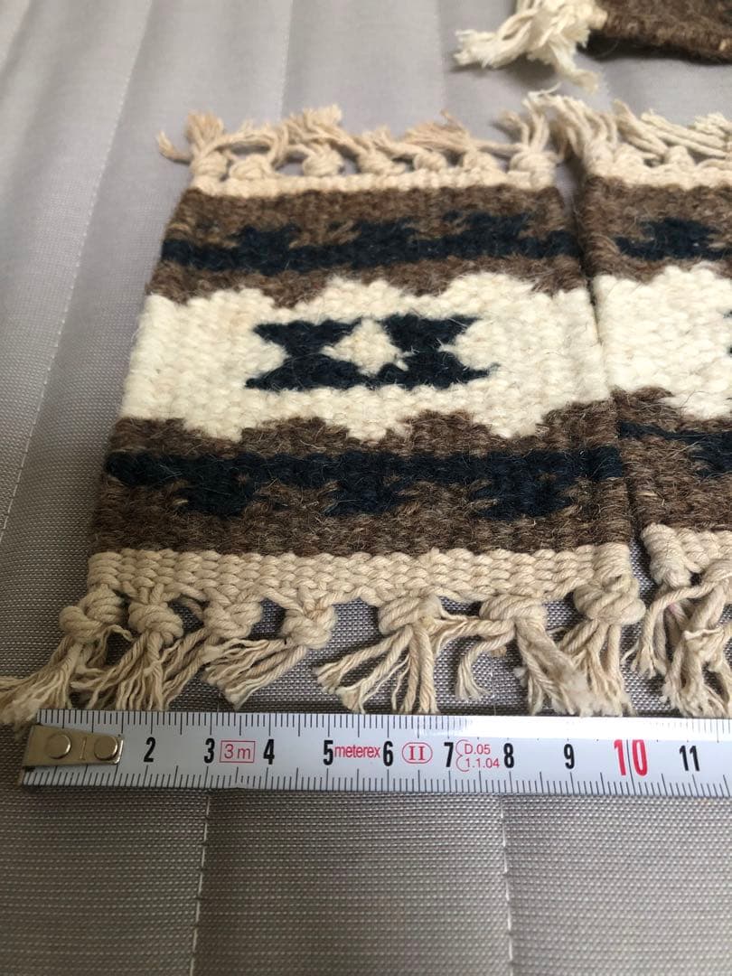 Ansh テーブルマット×4枚 + コースター×4枚