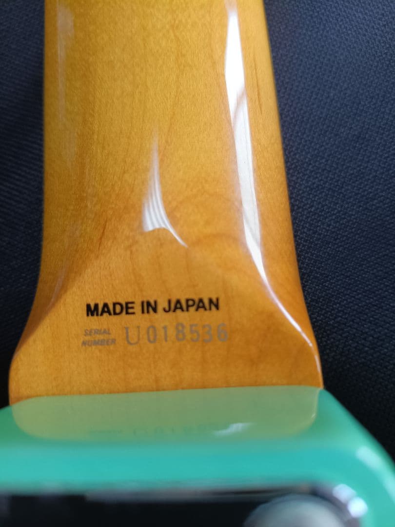 Fender Japan Stratocaster サーフグリーン　小物セット