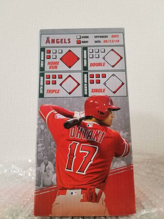 大谷翔平　フィギュア　ボブルヘッド人形
