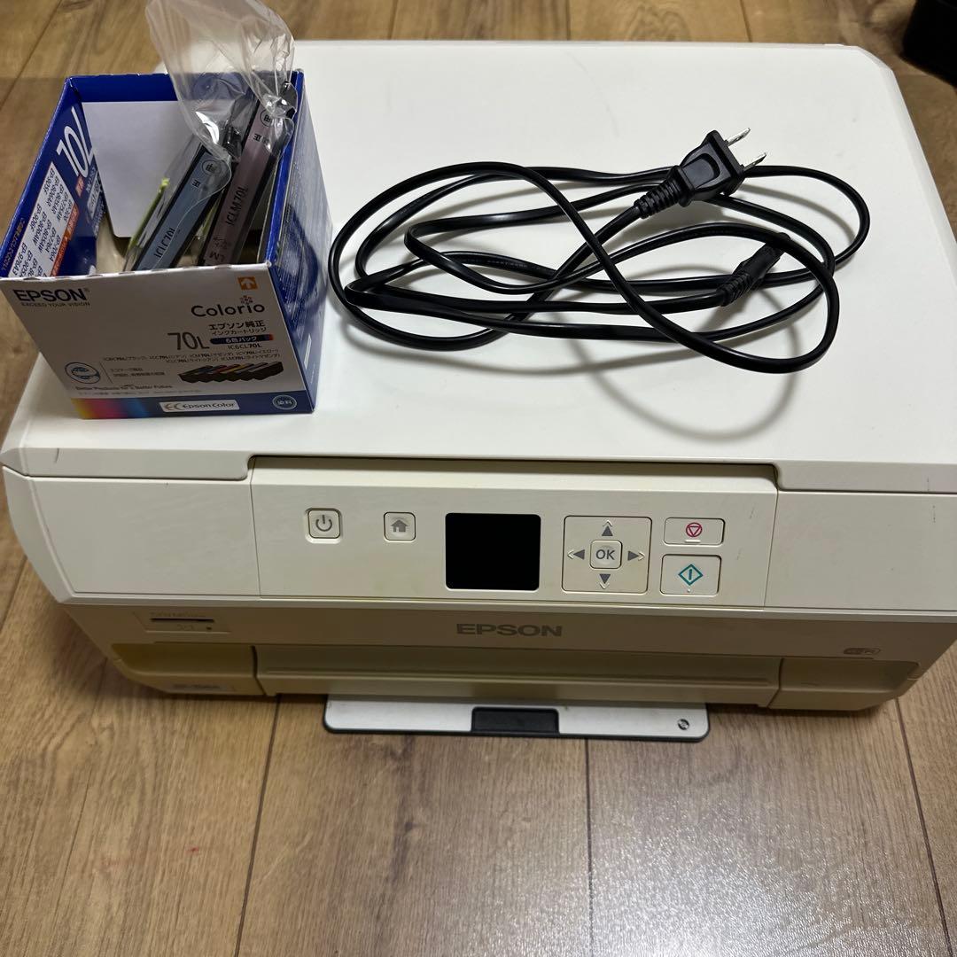 EPSON EP-706A プリンター　インク　ライトシアン&ライトマゼンダ2色