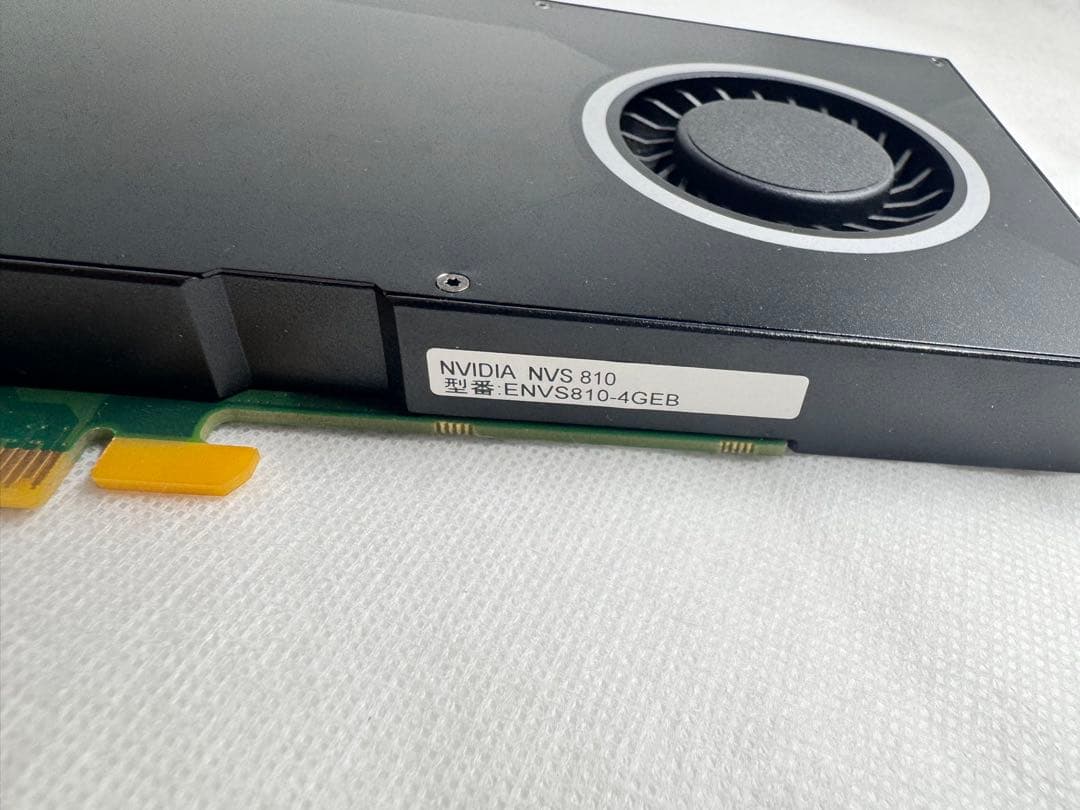 【作動保証】NVIDIA NVS 810 4GB 最大8画面出力対応