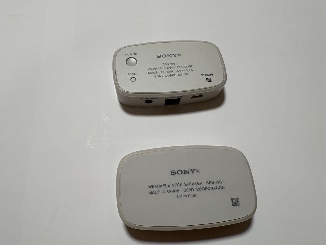 SONY ソニー SRS-WS1 ウェアラブルネックスピーカー ワイヤレス