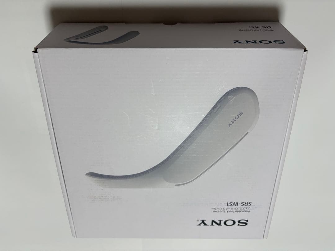 SONY ソニー SRS-WS1 ウェアラブルネックスピーカー ワイヤレス