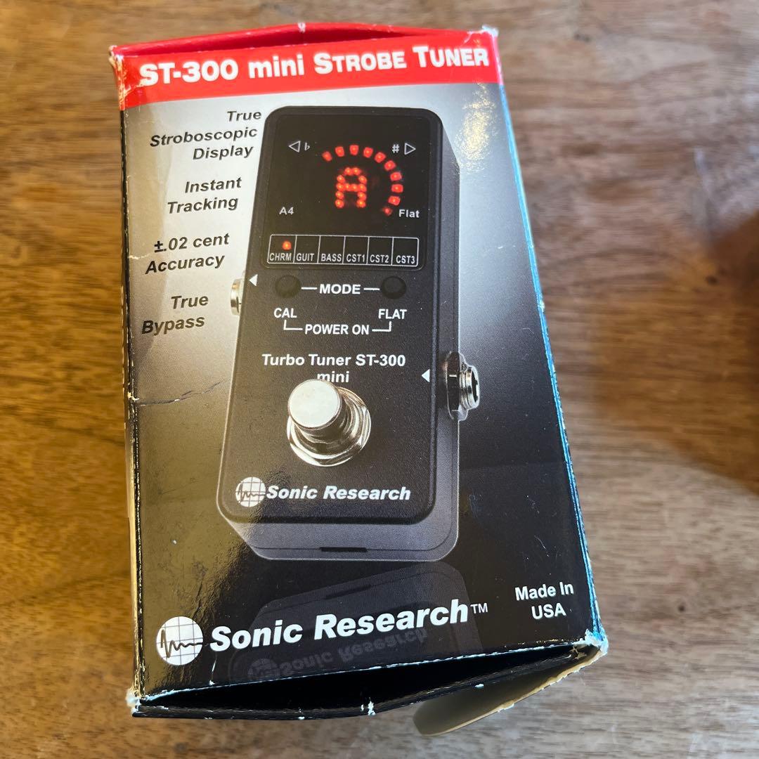 ギター Sonic Research Turbo Tuner ST-300 mini