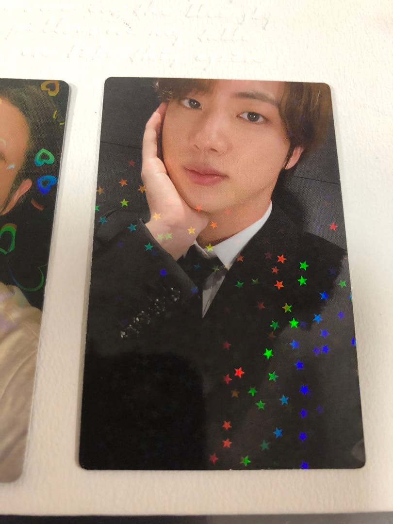 BTS DVDアルバムセット JIN トレカ BE ラキドロ ホログラム レア