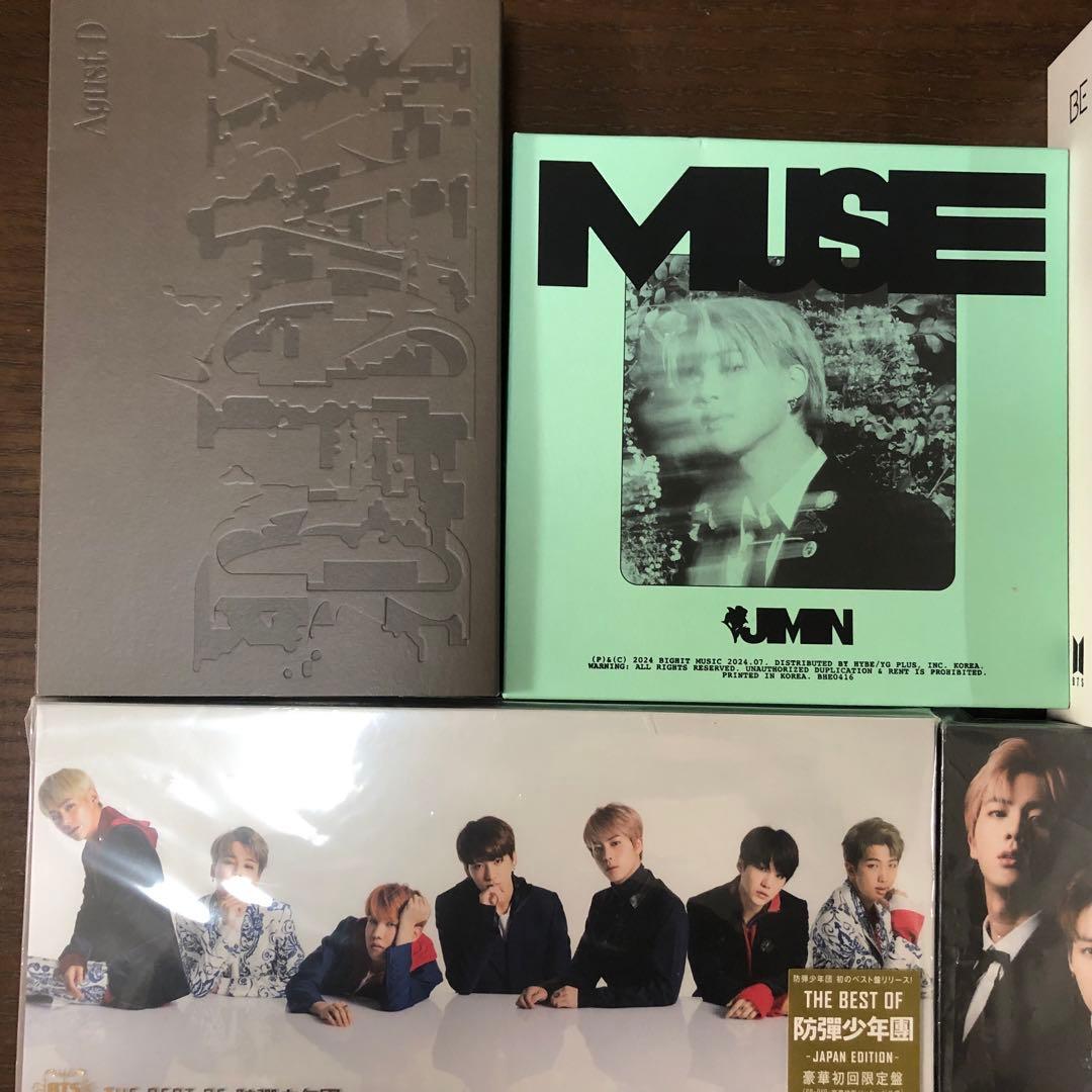 BTS DVDアルバムセット JIN トレカ BE ラキドロ ホログラム レア