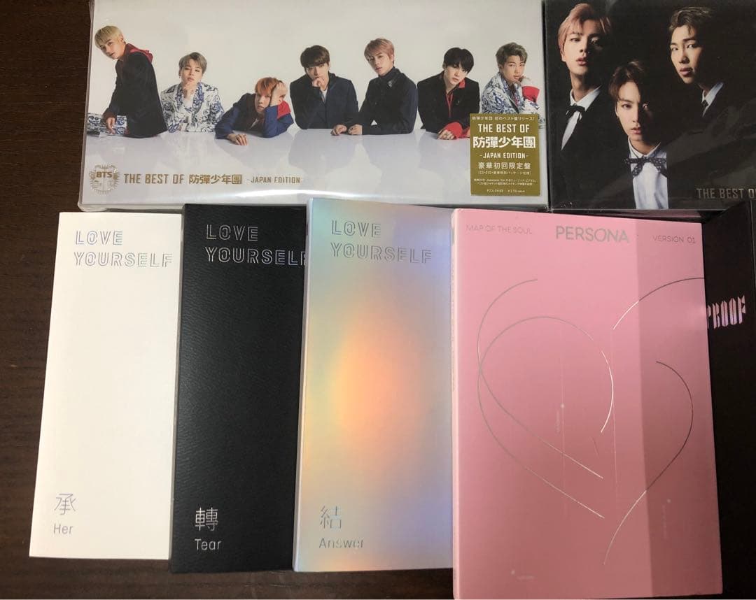 BTS DVDアルバムセット JIN トレカ BE ラキドロ ホログラム レア