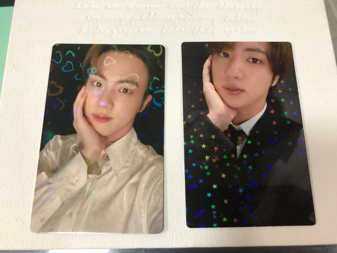 BTS DVDアルバムセット JIN トレカ BE ラキドロ ホログラム レア