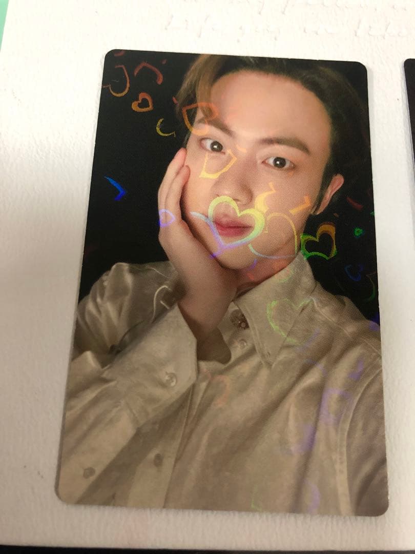 BTS DVDアルバムセット JIN トレカ BE ラキドロ ホログラム レア