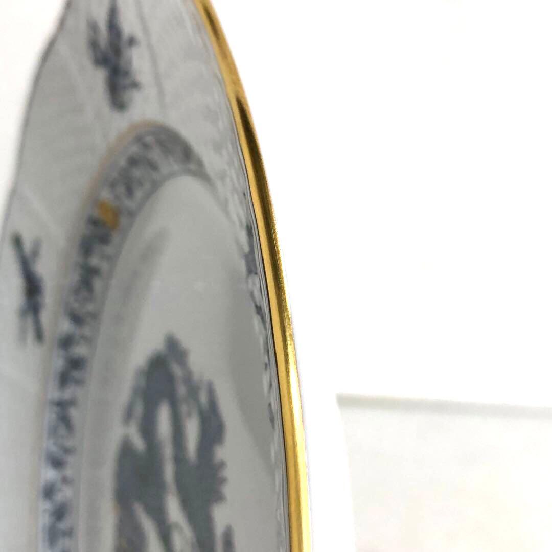 【希少】HEREND ヘレンドミレニアムプレート西暦2000年記念「龍」23cm