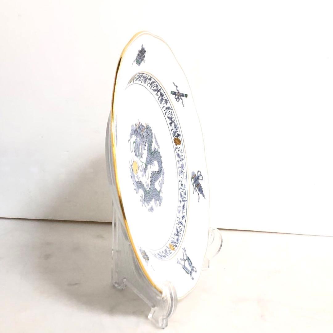 【希少】HEREND ヘレンドミレニアムプレート西暦2000年記念「龍」23cm