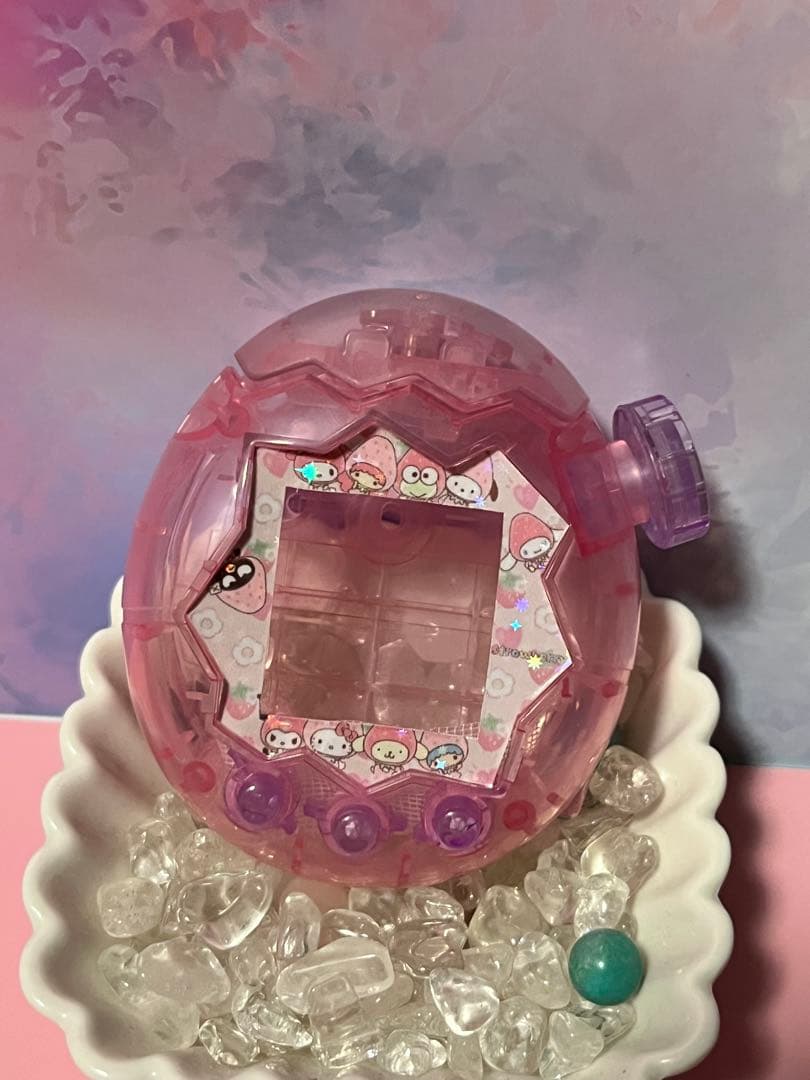 【限定特価】たまごっちパラダイス カスタムシェルオリジナルセット ピンクパープル