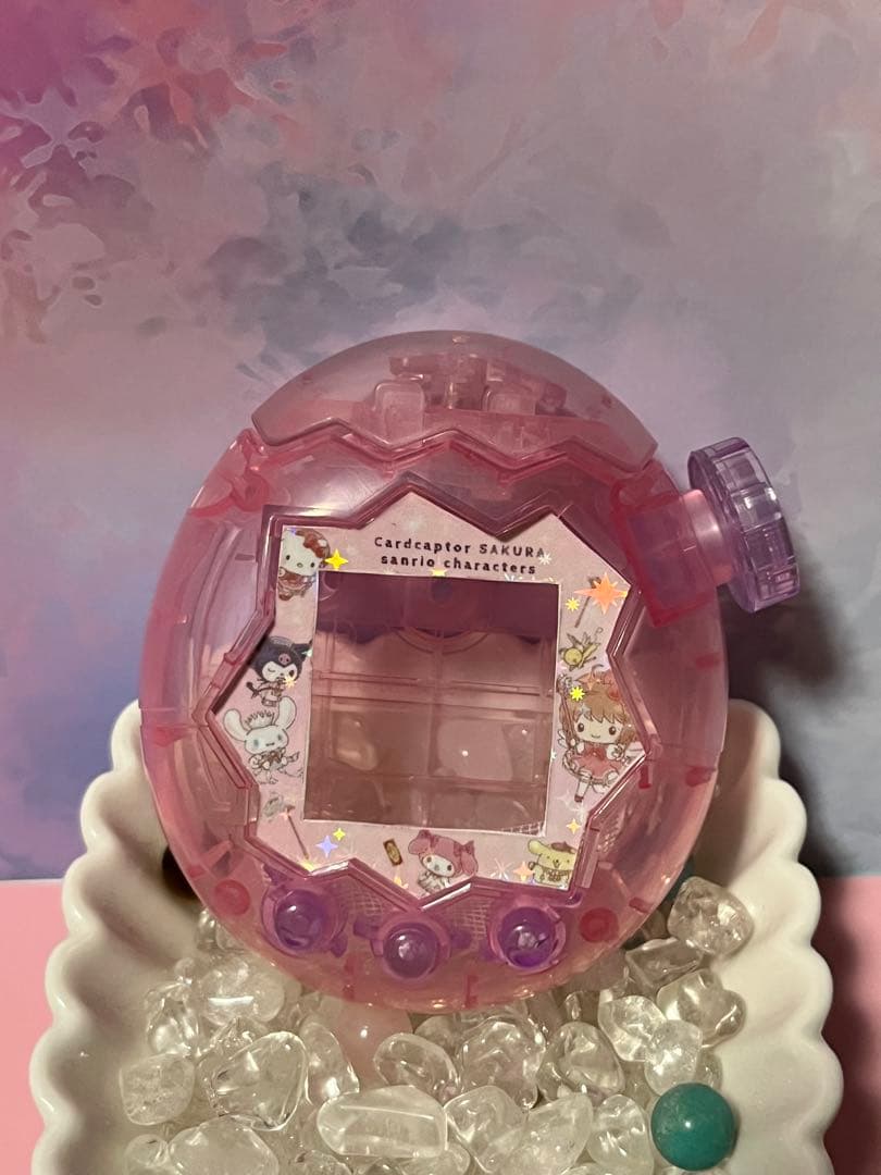 【限定特価】たまごっちパラダイス カスタムシェルオリジナルセット ピンクパープル