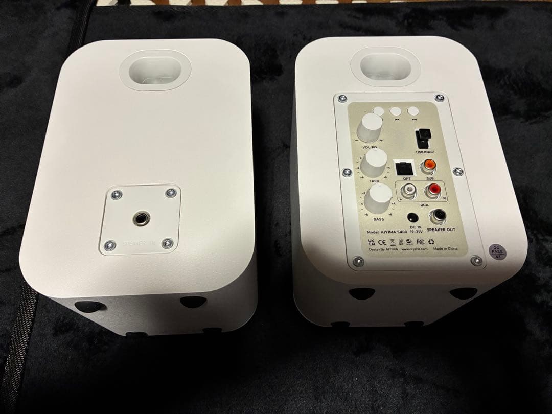 AIYIMA S400 アクティブスピーカー(Bluetooth付き)