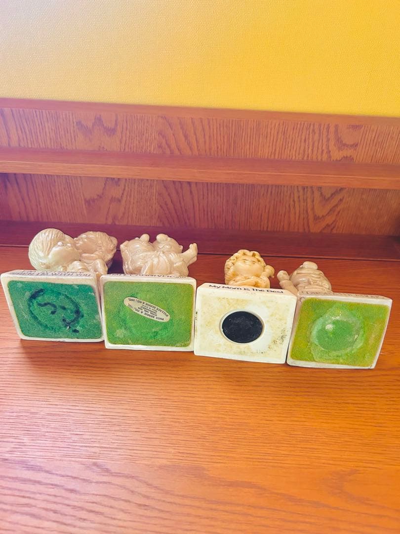 メッセージドール　アメリカ雑貨　ビンテージ　4点セット　レア　70s 80s