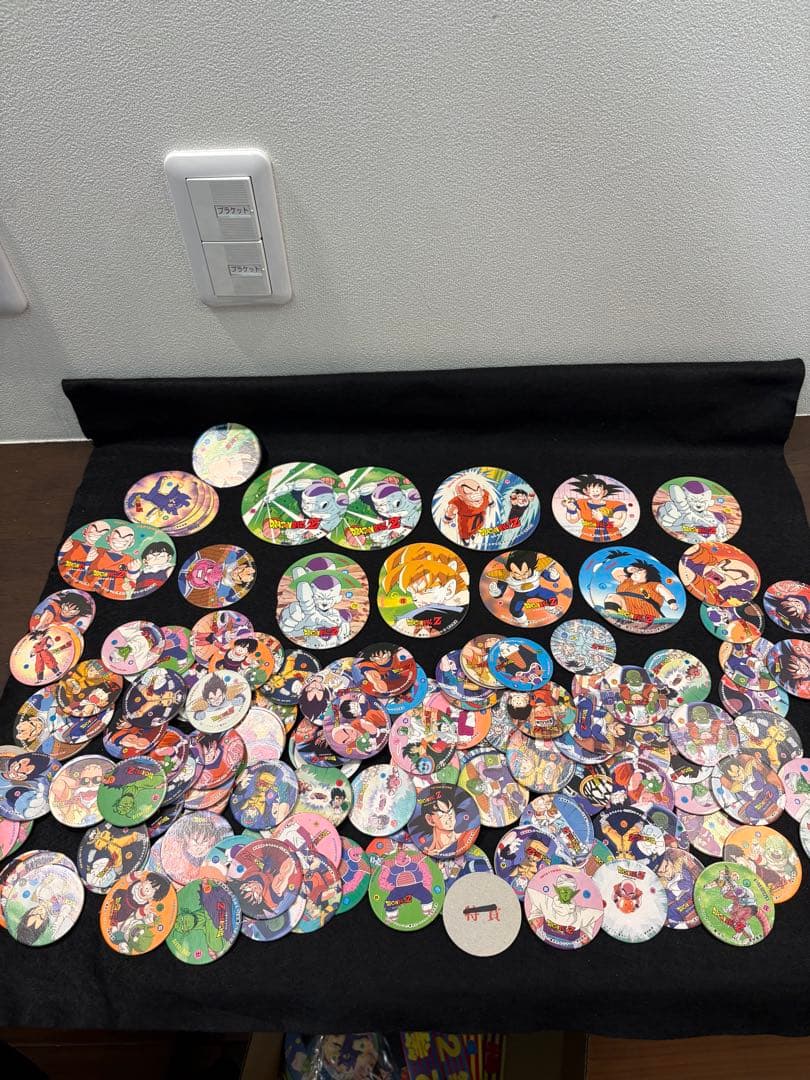 【当時物】ドラゴンボール メンコ大量197枚　特賞、1等、2等(未開封5袋)