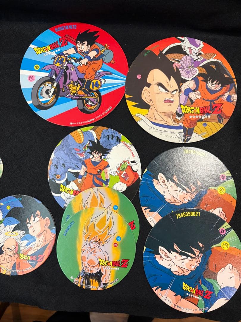 【当時物】ドラゴンボール メンコ大量197枚　特賞、1等、2等(未開封5袋)