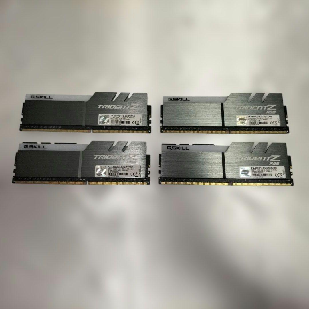 G.SKILL TRIDENT Z RGB 8GBx4 3600 動作確認済み